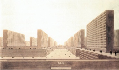 Ville Verticale, Ludwig Hilberseimer